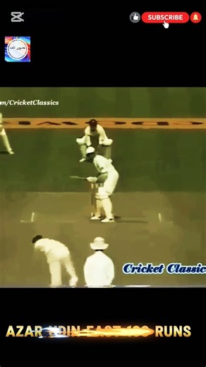 Azharuddin’s Fastest 100! Unbelievable Batting Masterclass! 💥 | Cricket Legend Moments 🏏