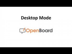 OpenBoard Desktop Mode