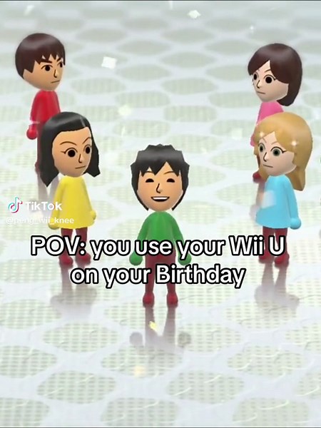 It genuinely made ke feel cared for #wiiu #wholesome #memories #wii #pov