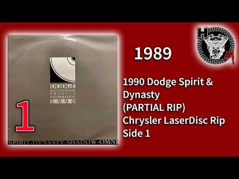 1990 Dodge Spirit & Dynasty (Partial Rip)