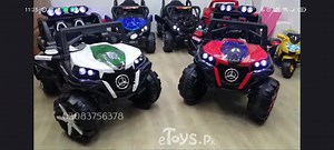 Kids Monster Jeep 100Kg Weight Capacity Speed Lover Monster Energy...