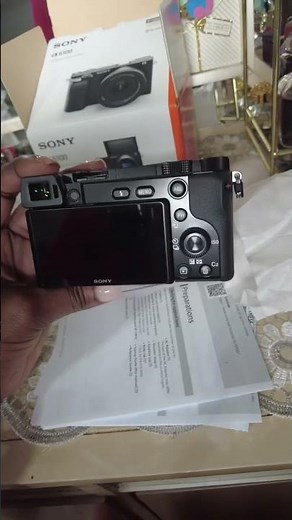 Unboxing sony a6100