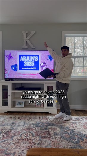 our 3rd annual year recap slideshow night 🫶🏽 #slideshow #powerpoint #yearrecap #college