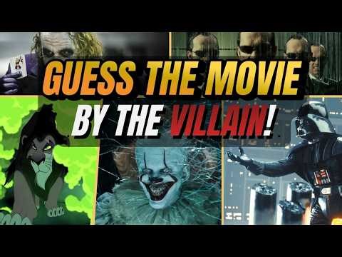 Movie Quiz - Guess the Film by the VILLAIN!