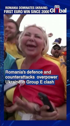 Romania Vs Ukraine Highlights: Historic 3-0 Win In UEFA Euro 2024! | India Today Global
