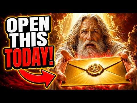 God Says: "OPEN THIS WITH LOVE" God Message Today~ Gods Message Now