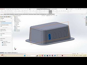 How made plate by solidworks