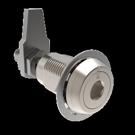 VISE ACTION® Compression Latch, Large Size, 8 mm Hex Recess, Stainless Steel, Electropolished