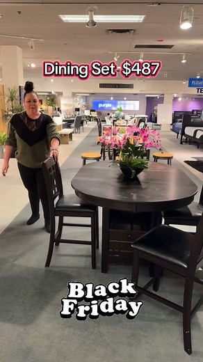 More Black Friday Deals this week❤️🖤$298 QN mattress $598 reclining sofa $698 complete bedroom sets $479 sleepers $487 complete dining set with storage #henderson and #downtown MLK locations | Walker Furniture