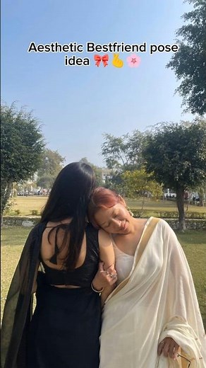 Pose with bestie 🫰|cute pose with sister|best friends l how to pose with bff🎀#explore #picsart#yt