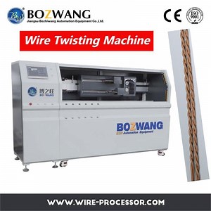 [Hot Item] Bzw-Jx-01 Automatic Intelligent Electronic Wire Twisting Machine Longest Customized 12 Meters