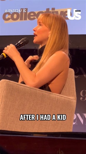 Jennifer Lawrence revealed why she had to give up her dog after having kids during a Q&A for her film Die My Love at The 92Y in NYC last night. (🎥: @jpasc24) https://www.usmagazine.com/celebrity-news/news/jennifer-lawrence-explains-why-she-gave-up-pet-dog-after-biting-her-son/?utm_source=facebook&utm_medium=social&utm_campaign=verticalvideo | Us Weekly