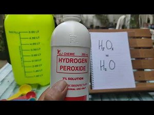 Hydrogen Peroxide for Plants, Soil and Seeds (Agua Oxigenada) - English Subtitle