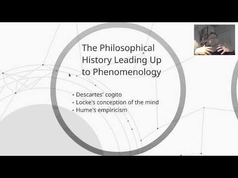 Introduction to Phenomenology Part I