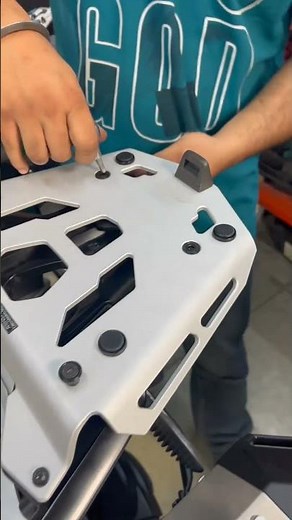 Luggage setup from Givi.
