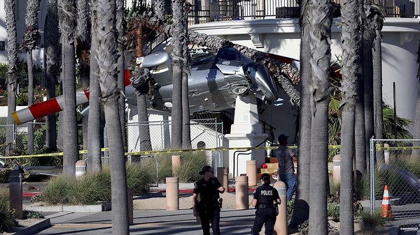New Video of Helicopter Crash on California Beachfront Emerges