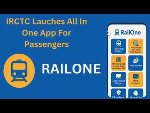 Railway's Super RailOne App – All Railway Services in One App | Ticket, Live Status, PNR & More