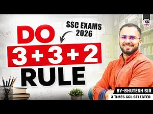 8 Hours Smart Study Strategy for SSC Exams | By Bhutesh Sir | Parmar SSC