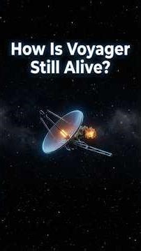 How is Voyager 1 still alive after nearly 50 years? #voyager1