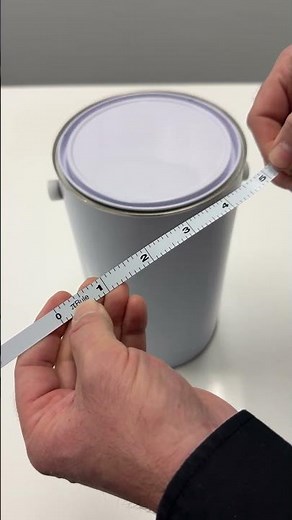 How to use a metric Diameter tape