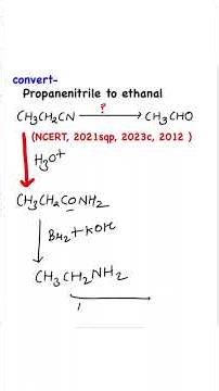 Organic conversion class 12th Imp ques | Chemistry #boards #jeemains