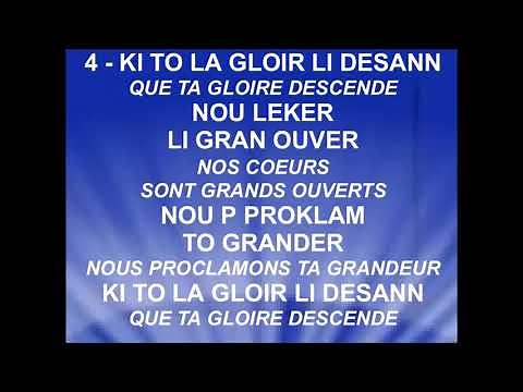KI TO LA GLOIR (QUE TA GLOIRE) - Shane Rose - Pmusic