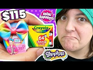 TOO BIG! Unboxing TikTok New Favorite Mini Brands Mystery Boxes