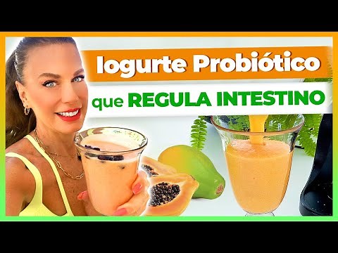 IOGURTE PROBIOTICO 100% NATURAL para SOLTAR o INTESTINO SEM LACTOSE e SEM AÇÚCAR | Carina Palatnik