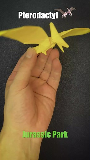 How to Make an Origami Pterodactyl | Easy Origami Tutorial #origamipterodactyl #origamitutorial #papercrafts #easyorigami #creativecrafting #DIYtutorial #paperfolding #dinosaurorigami #prehistoriccrafts #stepbystepguide
