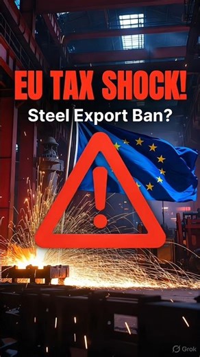 Steel Export Khatre Mein?