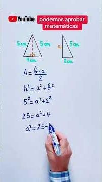 How to CALCULATE the AREA of a TRIANGLE without KNOWING the HEIGHT