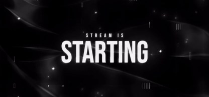 Animated Black & White Twitch Overlay – Dark Stream Package – OBS / Twitch Overlay Pack – Includes Source Files* - Black and White - Alerts - Etsy