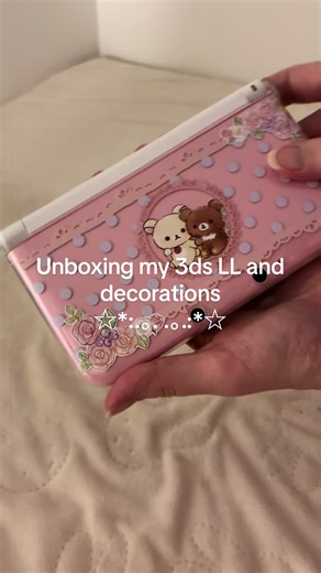 Unboxing My Adorable 3DS LL Decorations