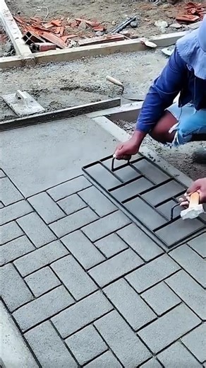 Smooth Concrete Pattern Stamping for Sleek Pavement Design