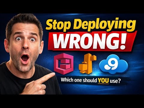 AWS Deployment Explained Simply | CloudFormation vs Elastic Beanstalk vs Cloud9
