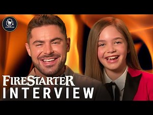'Firestarter' Interviews With Zac Efron, Ryan Kiera Armstrong & Keith Thomas