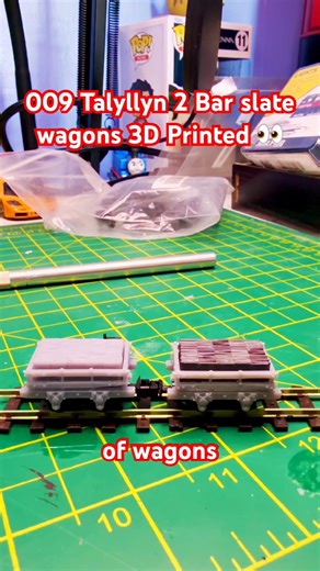3D printing 👀❤️ #train #modelrailroad #trainspotting #modelrailway #railway #009 #modelling #help