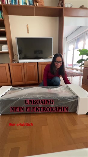 Ein Elektrokamin mit 3D-Effekt-Flammen sorgt nicht nur Wärme auch beste Deko für zu Hause oder im Winter Garten. #tiktokshop #creatorsearchinsights #smarthomegadgets #smarthomeliving #ugceurope