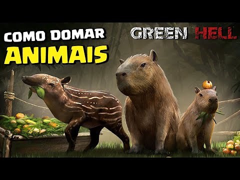 COMO DOMAR ANIMAIS NO GREEN HELL - TUTORIAL