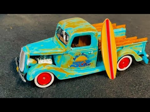 37 Ford Truck. Plastic Model Build #24.
