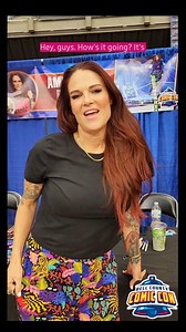 We are so happy AMY "LITA" DUMAS had a great time at BELL COUNTY COMIC CON and that her fans were able to show their support! Thanks for coming! Bell County Comic Con Aug 5 & 6, 2023 Get Info at: www.bellcountycomiccon.com Follow us: @BellCountyComicCon 👍FaceBook, 📸Instagram, 🎵TikTok, 📺YouTube @BellCountyComicCon #bccc #bellcountycomiccon #comiccon #bccc2023 #centraltexas #bellcountyexpo | Bell County Comic Con