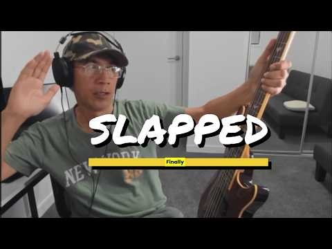 I finally learned how to slap the Bass