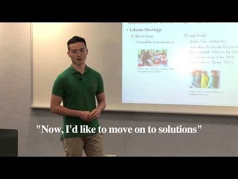 Problem-solution Presentation: Signposting