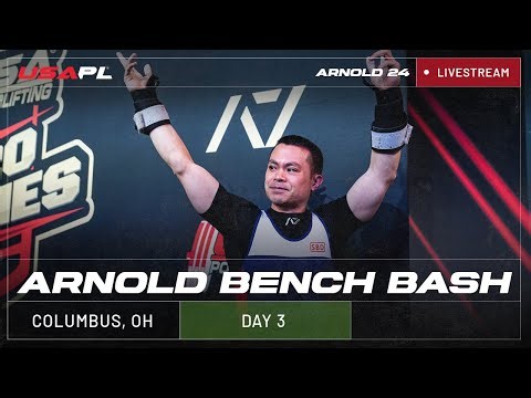 2024 USA Powerlifting Arnold Bench Bash