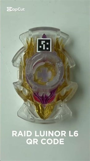 RAID LUINOR L6 QR CODE | Beyblade Burst Surge Speedstorm