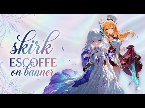 SKIRK & ESCOFFE ON BANNER | UID REVIEW | GENSHINLIVE INDIA | TARGET 1.5K SUBS |