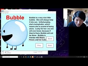 Earliest "first BFDI animation" discovered! (February 20, 2009)