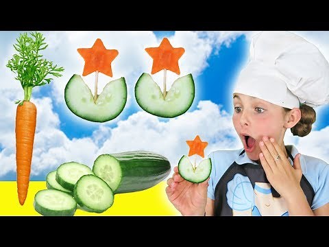 How To Make Healthy Snacks For Kids | Chef Ava Cooking Hacks Snack Ideas | Kids Cooking and Crafts
