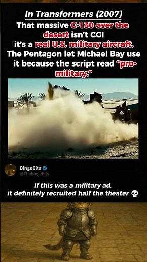 That Transformers Scene Wasn’t CGI | Transformers (2007)