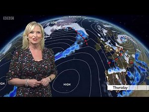 Carol Kirkwood - BBC Weather - (1st December 2021) - HD [60 FPS]
